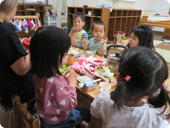 みんなでお弁当